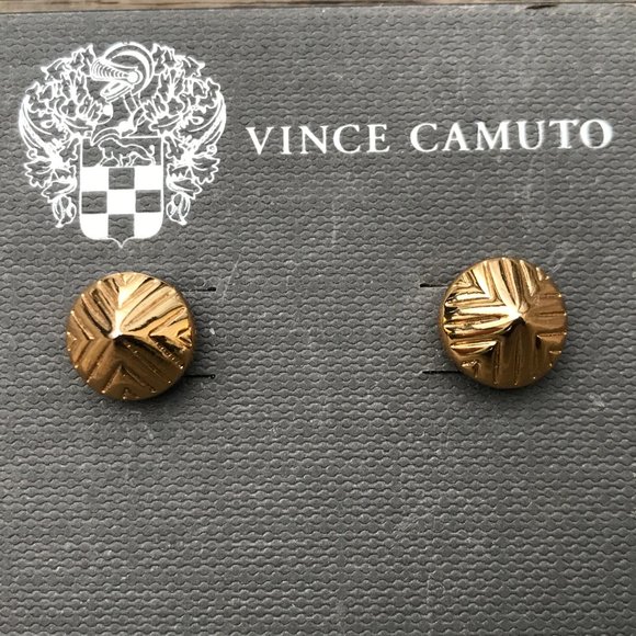 Vince Camuto Jewelry - Vince Camuto Women Earrings Gold Tone Stud Ear